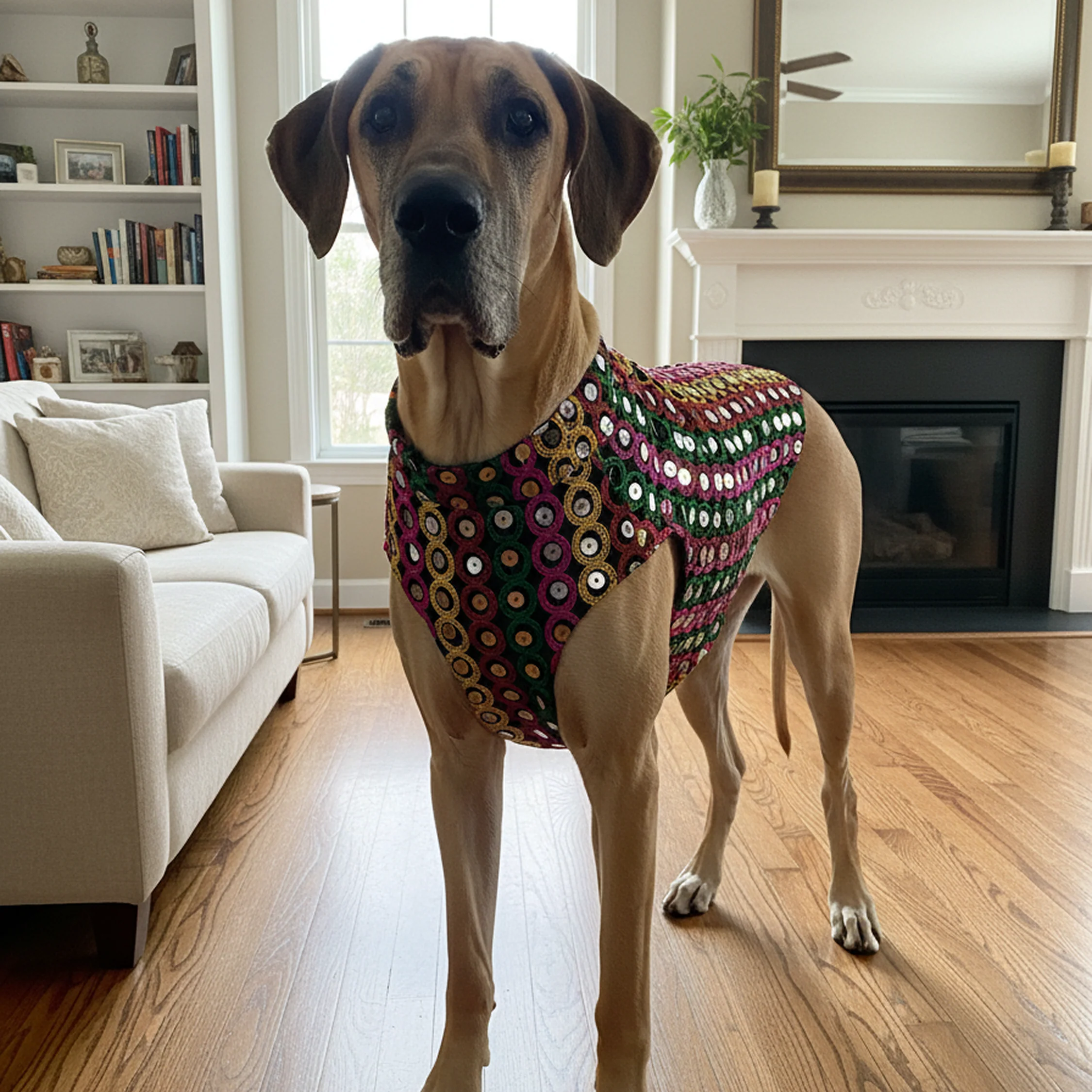 Nootie Festive Sherwani for Dogs – Black | Stylish Outfit for Weddings & Festivals - Image 7