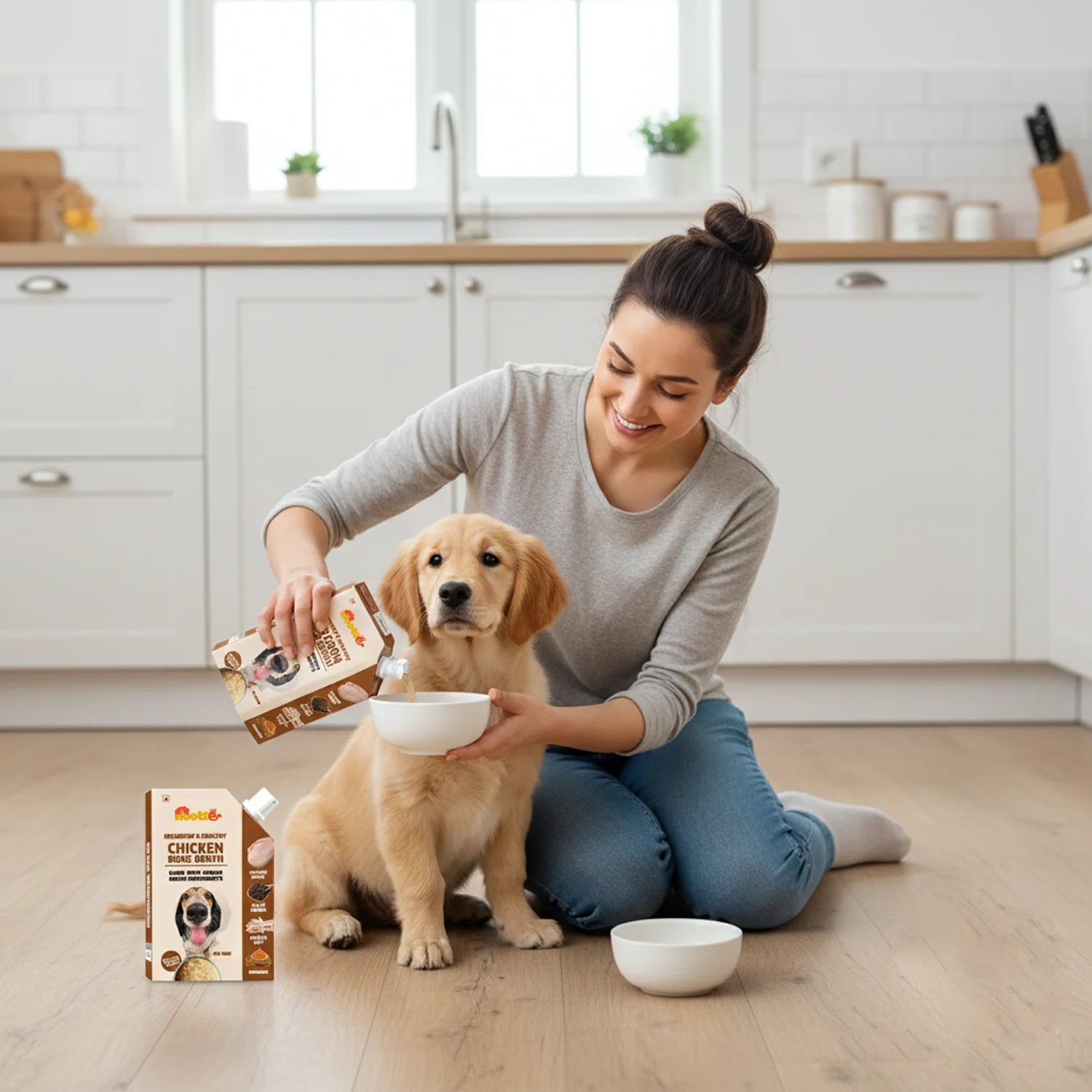Nootie Natural Chicken Broth for Dogs & Cats – Nutrient-Rich, Hydrating Meal Topper (100ml) - Image 3